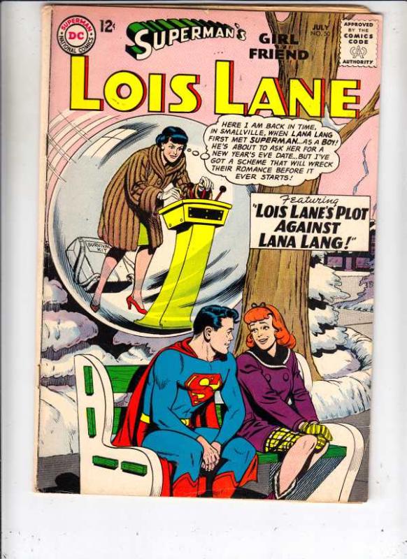 Superman's Girlfriend Lois Lane #50 (Jul-64) VG/FN+ Mid-Grade Superman, Lois ...