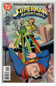 Superman Adventures #2 DC December 1996 Comic Book (NM)