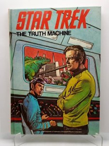 Star Trek-The Truth Machine 1977-1st edition-Jane Clark color interior art-VG