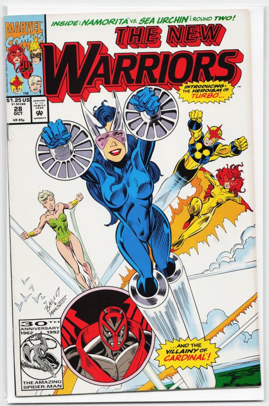 The New Warriors #28 (1992) New Warriors [Key Issue]