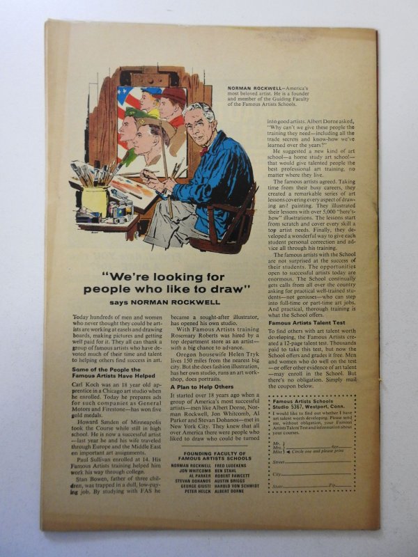 Fantastic Four #63 (1967) VG+ Condition moisture stain