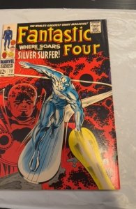 Fantastic Four #72 (1968) Kirby Surfer story