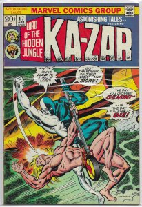 Astonishing Tales   vol. 1   #17 VG Ka-Zar