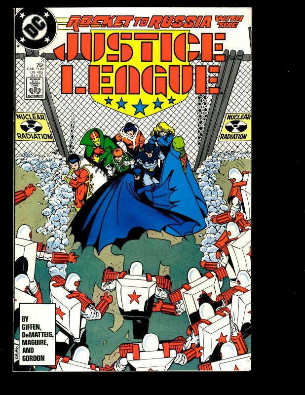 12 Justice League DC Comics #1 2 3 4 5 6 International #7 8 9 10 11 12 J403