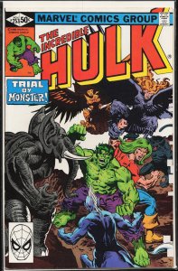 The Incredible Hulk #253 (1980) Hulk