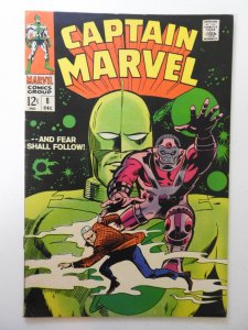 Captain Marvel #8 (1968) FN Condition!