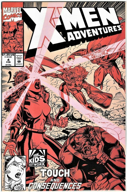 X-Men Adventures Season I #4 1992 Marvel Comics MINT