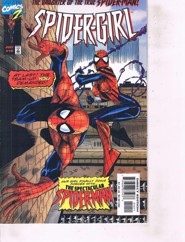 Lot Of 2 Spider-Man Redemption, Spider-Girl  Marvel Comic Book #3 10 Thor ON14