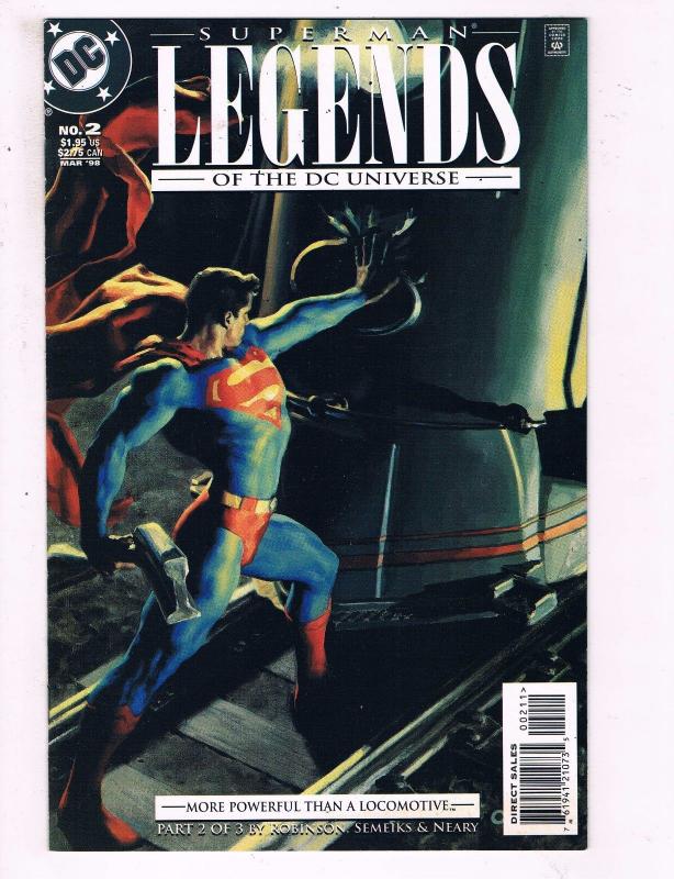 Superman Legends Of The DC Universe #2 VF DC Comic Book Robinson DE10