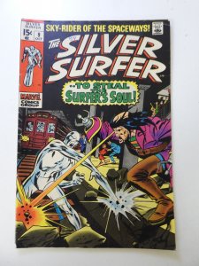 The Silver Surfer #9 (1969) FN- condition ink front cover