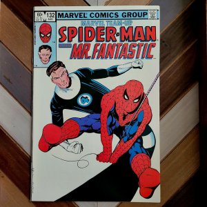 Marvel Team-Up #132 NM (Marvel 1983) Spider-Man & MR FANTASTIC vs Every-Man!