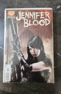 Jennifer Blood #11 Cover A (main) Tim Bradstreet (2012)