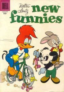 New Funnies (Walter Lantz ) #249 GD ; Dell | low grade comic November 1957 Woody