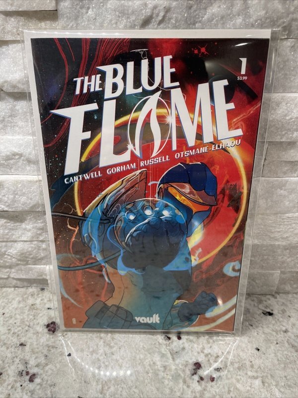 Blue Flame #1 Ward Foil Cover G 1:75 Variant NM