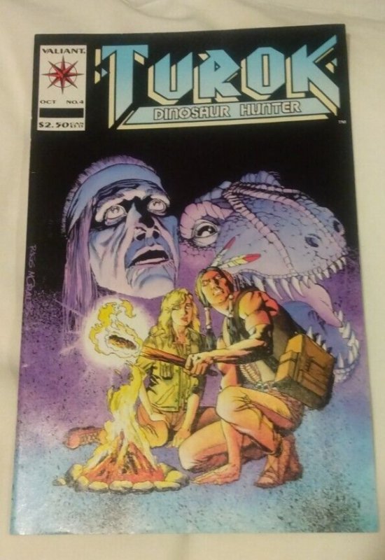 1993 Valiant Comics Turok Dinosaur Hunter #4 and #5 Bagged & Boarded