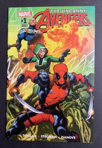 Uncanny Avengers #1 (2015) Ryan Stegman 1st Appearance Synapse / Shredded Man