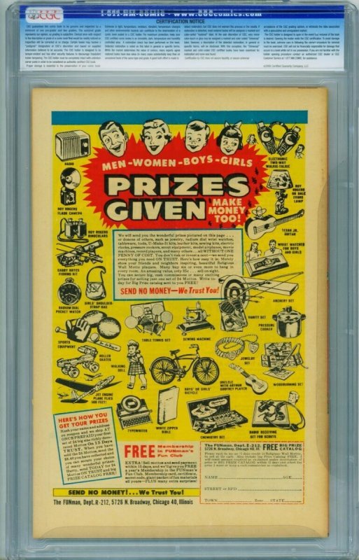 Western Tales #30  1955 - Harvey -CGC 8.5 - Comic Book-0919444007