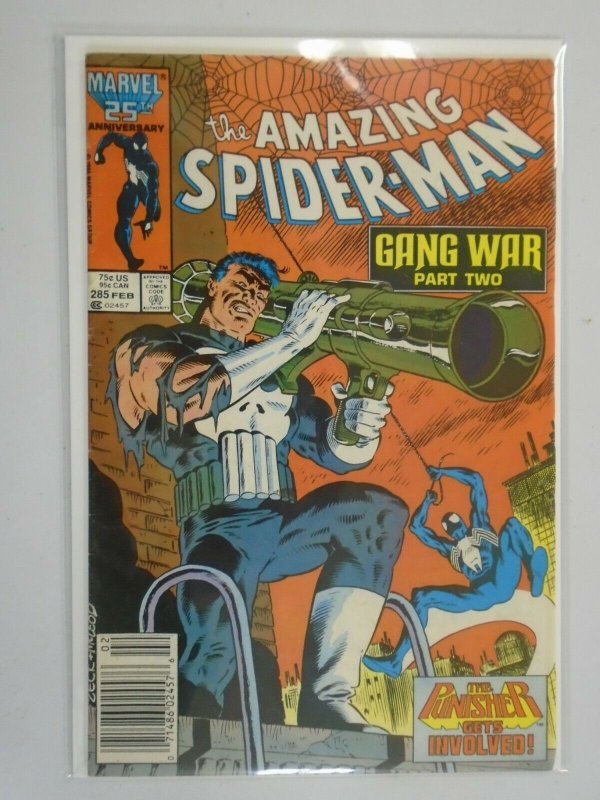 Amazing Spider-Man #285 Newsstand edition 4.0 VG (1987 1st Series)