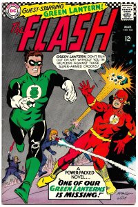 FLASH #168 (Mar'67) 8.0 VF John Broome! Carmine Infantino! 3rd GL appr i...