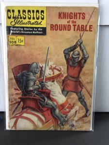 Classics Illustrated #108 (1953) Knights of the Round Table 1st Print