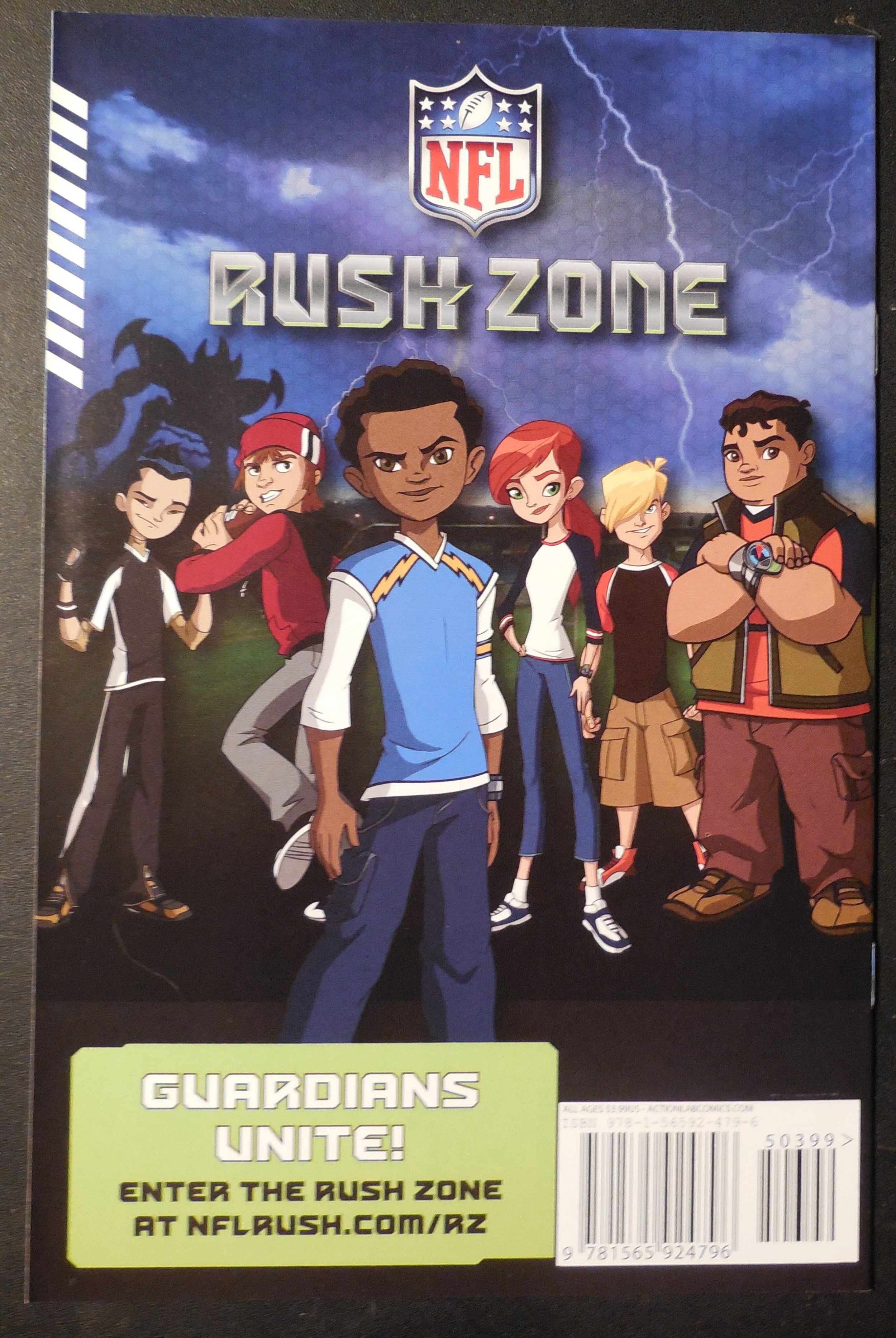 NFL Rush Zone: Season of the Guardians (2013)  Comic Books - Modern Age,  Action Lab, Sports / HipComic