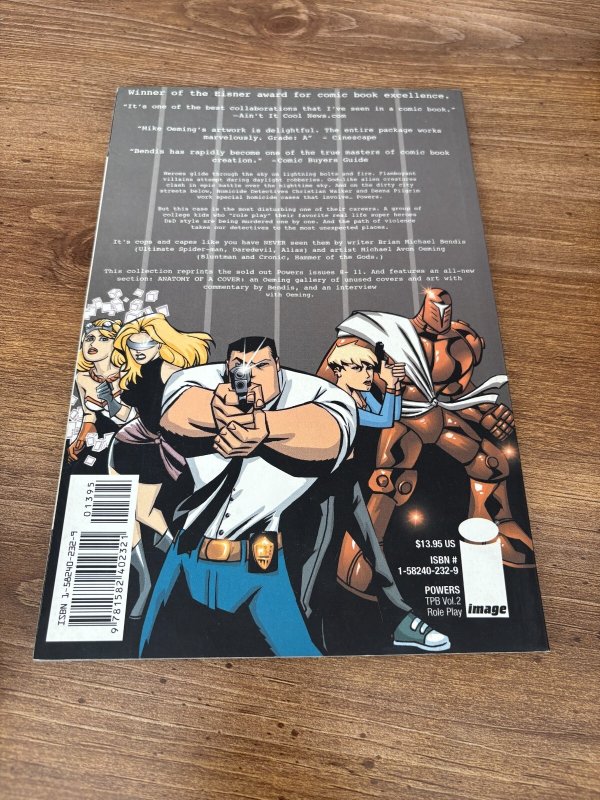 Powers Roleplay Image Comics TPB Graphic Novel Comic Book 5 J389