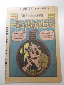 The Spirit #199 (1944) Newsprint Comic Insert Rare!