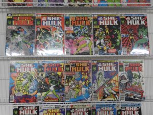 Savage She-Hulk #'s 1-25 Complete Set!!! Avg VF+ Condition!!!
