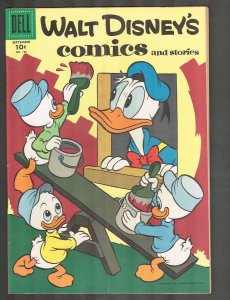 Walt Disney's Comics & Stories #192 ~~ Carl Barks Art ~ 1956 (5.0) WH 