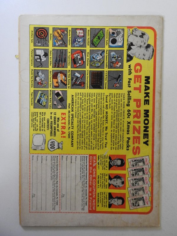 Flash Gordon #2 (1966) GD/VG Cond 1 in spine split, moisture stain, tape pull bc