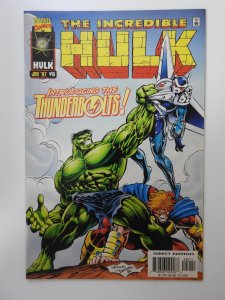 Incredible Hulk #449 VF+ Condition! 1st Appearance of the Thunderbolts!