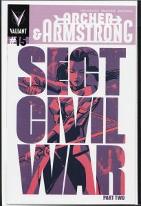 Archer and Armstrong #16 Cover B - Michael Walsh (2013) Archer