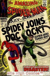 SPIDER-MAN  (1963 Series) (AMAZING SPIDER-MAN)  #56 Very Good Comics Book