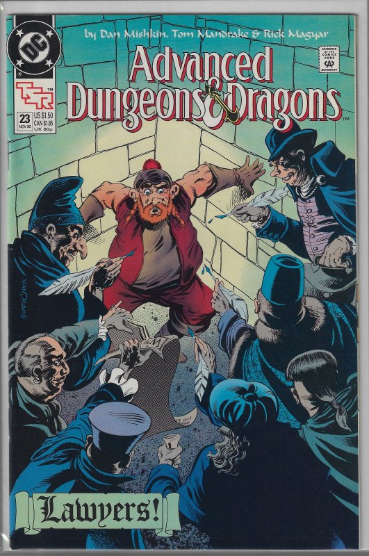 Advanced Dungeons and Dragons #20-36 + Annual  (DC, 1989-1990) NM Average