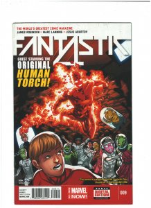 Fantastic Four #9 VF 8.0 Marvel Comics 2014 James Robinson