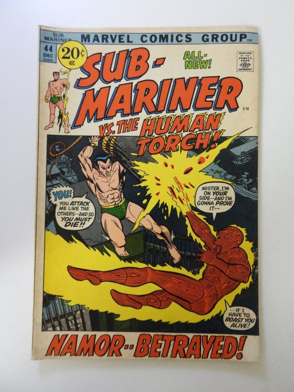 Sub-Mariner #44 (1971) FN/VF condition