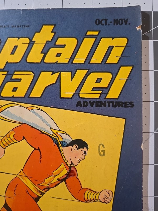 Captain Marvel Adventures #49 (Fawcett Comics October-November 1945)