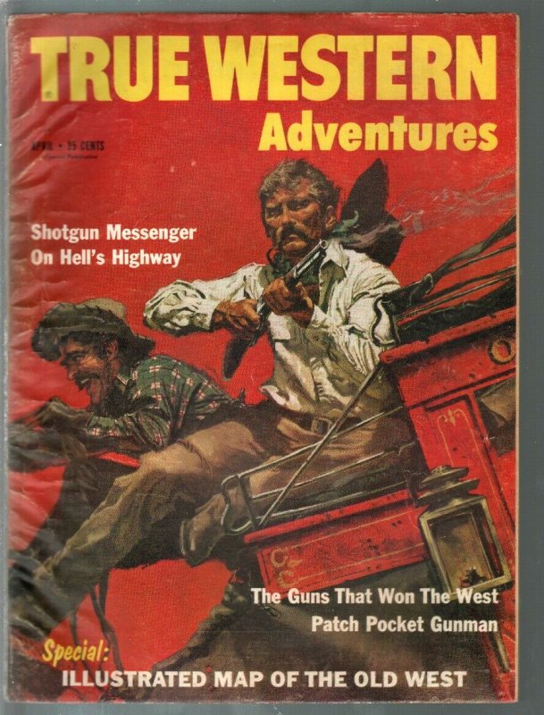 True Western Adventures 4/1959-Frank McCarthy-Annie Oakley-Sam Colt-FR