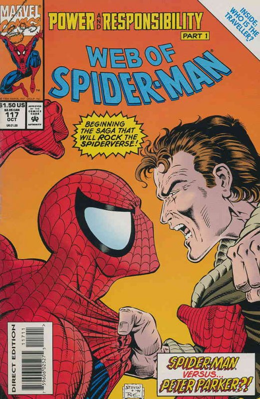 Web of Spider-Man, The #117 VF/NM ; Marvel | Power & Responsibility 1