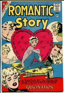 Romantic Story #50 1960-Charlton-Valentines Day cover-nice art-VG