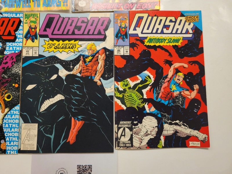 5 Quasar Marvel Comic Books #10 20 37 45 46 27 TJ7