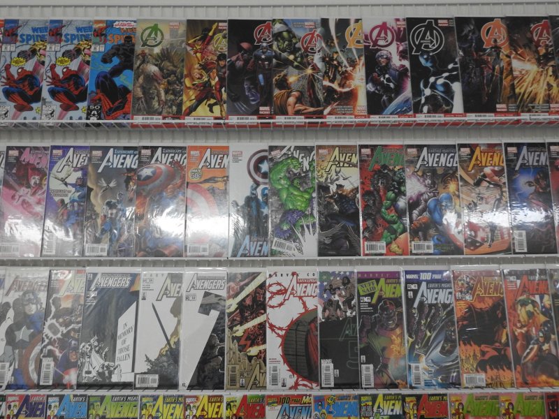 Huge Lot 140+ Comics W/ Avengers and Spider-Man! Avg. VF Condition!