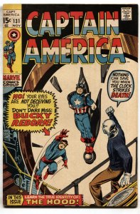 CAPTAIN AMERICA #131--comic book--1970--MARVEL --Bucky Reborn