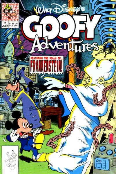 Goofy Adventures #2 VF ; Disney | Frankenstein Mickey Mouse