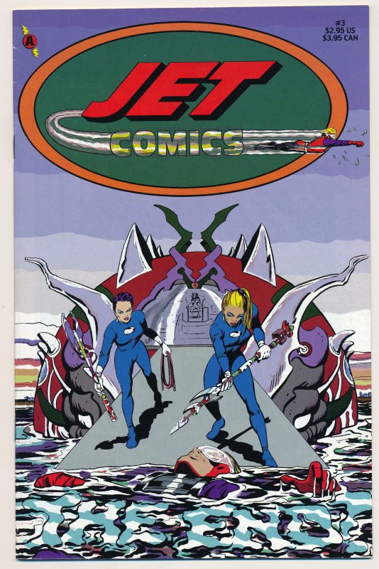 Jet Comics (1997 Amazing Ink) #1-3 VF Complete series