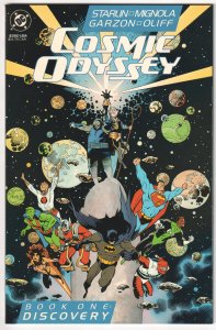 Cosmic Odyssey #1, 2, 3, 4 (1988) Complete set! Jim Starlin, Mike Mignola!