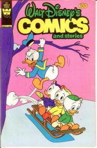 WALT DISNEYS COMICS & STORIES 487 VF 1981 COMICS BOOK
