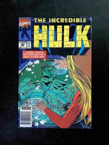 Incredible Hulk #382  MARVEL Comics 1991 FN+ NEWSSTAND