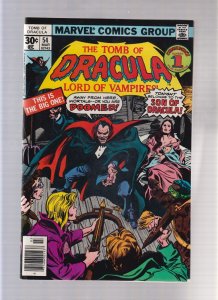 Tomb Of Dracula #54 - Gene Colan Art! (6.0/6.5) 1977