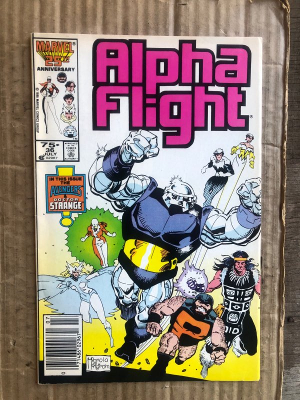 Alpha Flight #36 (1986)